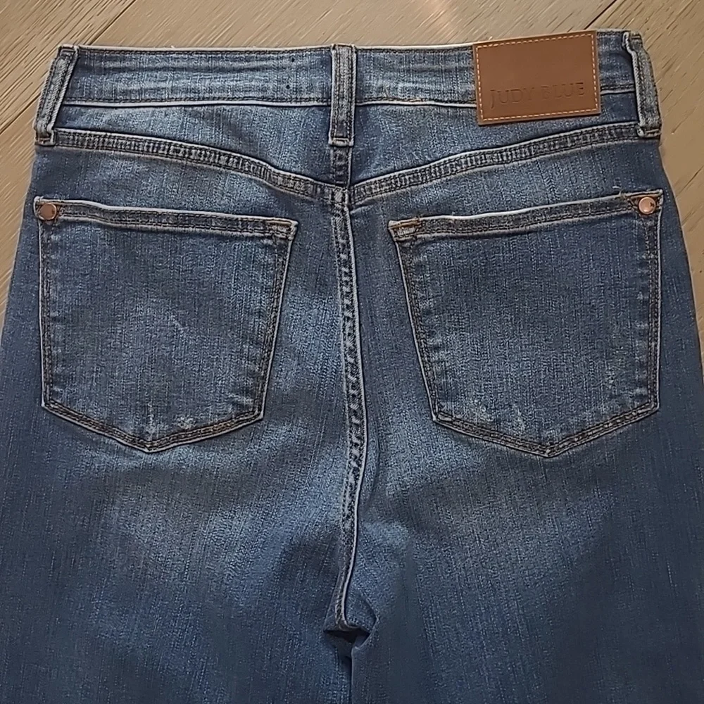 Judy Blue Jeans Women's sz 3/26 Straight Fit Mid Rise Denim Jeans